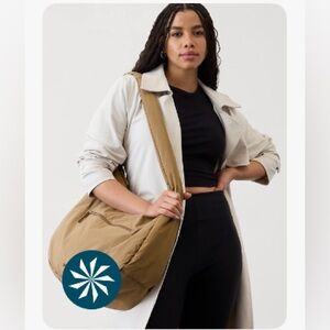 Athleta Tan Shoulder Bag